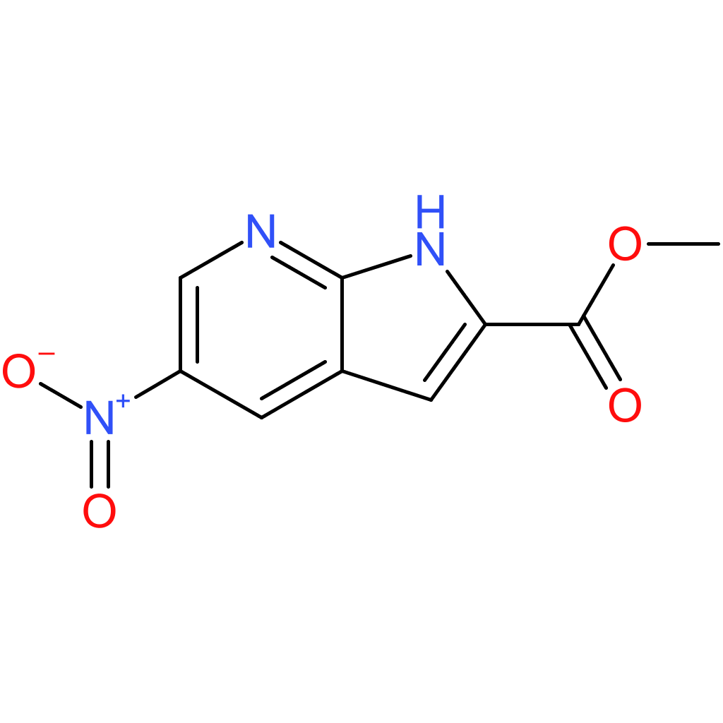 methyl 5-nitro-1H-pyrrolo[2,3-b]pyridine-2-carboxylate