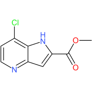 methyl 7-chloro-1H-pyrrolo[3,2-b]pyridine-2-carboxylate