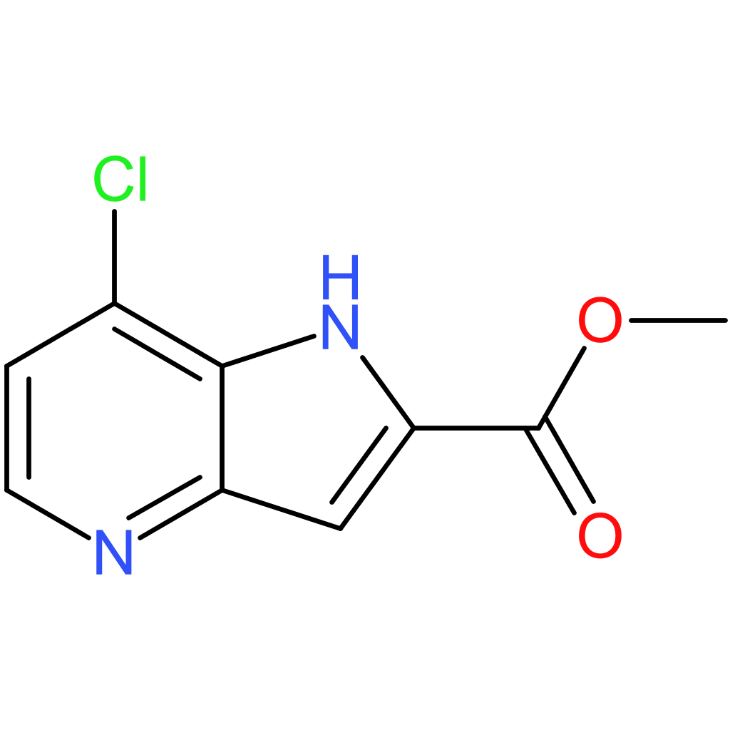 methyl 7-chloro-1H-pyrrolo[3,2-b]pyridine-2-carboxylate