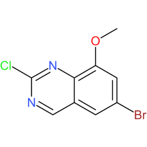 6-bromo-2-chloro-8-methoxyquinazoline