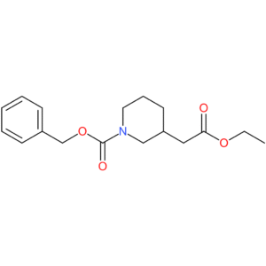 benzyl 3-(2-ethoxy-2-oxoethyl)piperidine-1-carboxylate