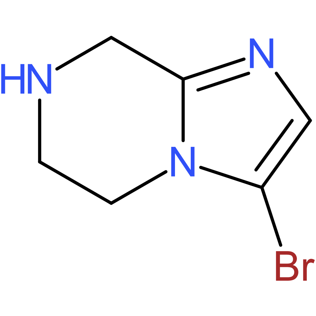 3-bromo-5H,6H,7H,8H-imidazo[1,2-a]pyrazine