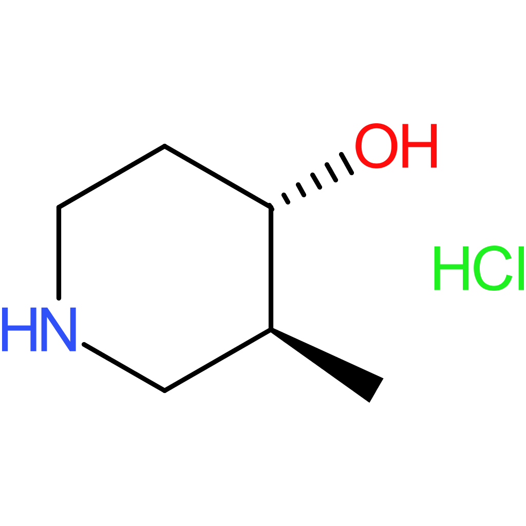 4-?Piperidinol, 3-?methyl-?, hydrochloride (1:1)?, (3R,?4R)?-?rel-