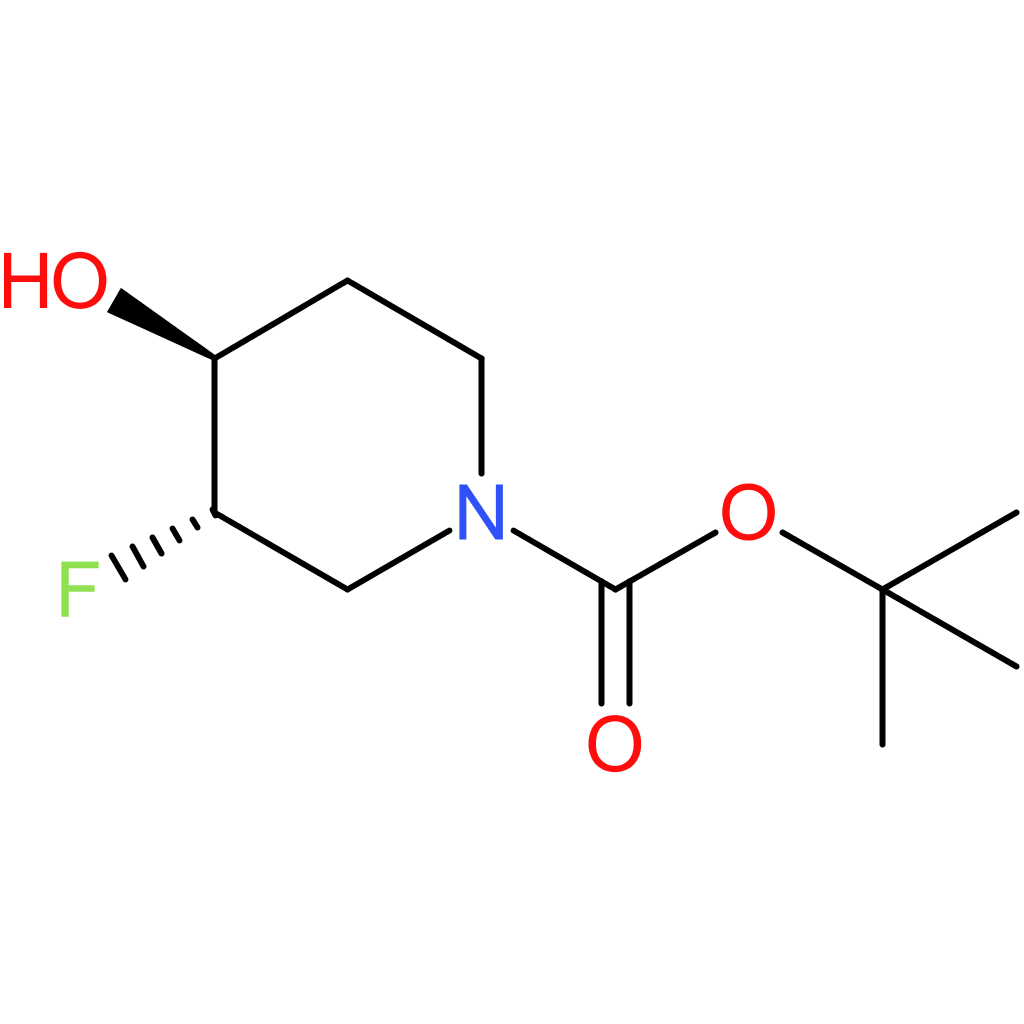 tert-butyl trans-3-fluoro-4-hydroxypiperidine-1-carboxylate