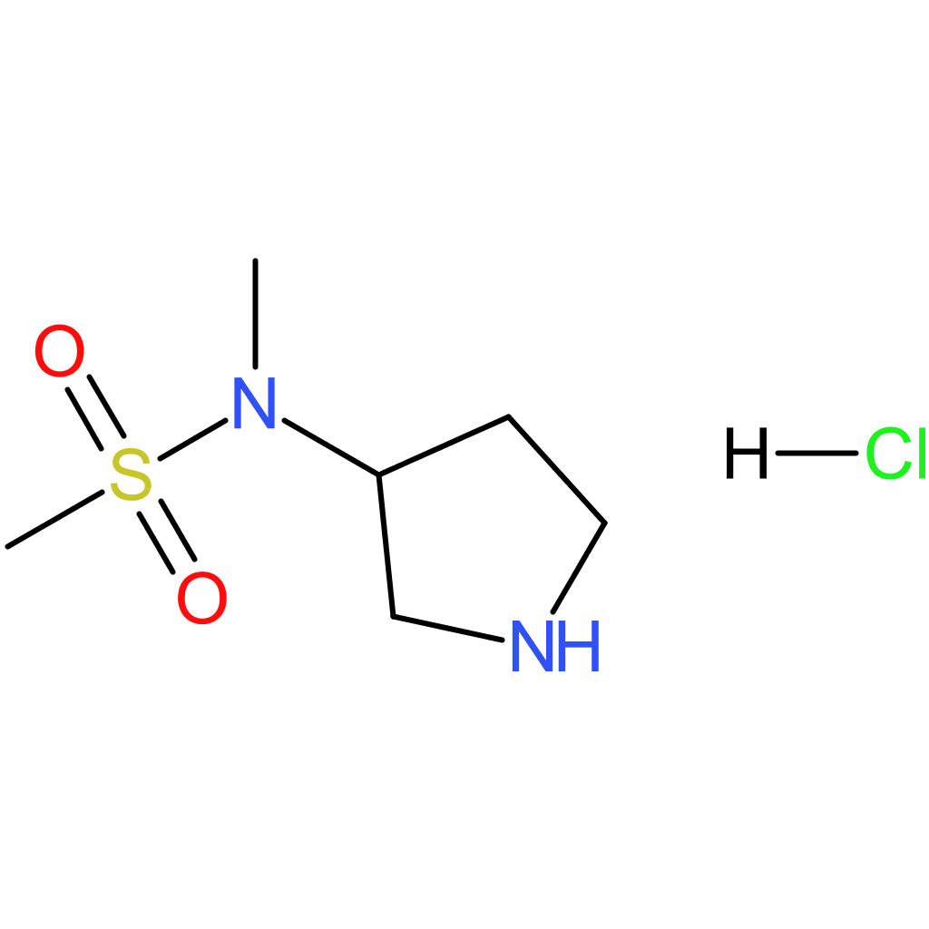 N-methyl-N-(pyrrolidin-3-yl)methanesulfonamide hydrochloride