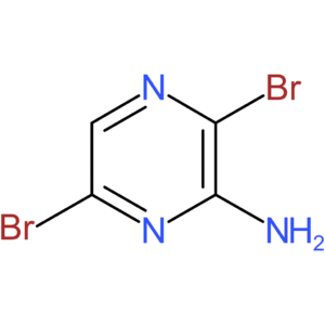 3,6-dibromopyrazin-2-amine