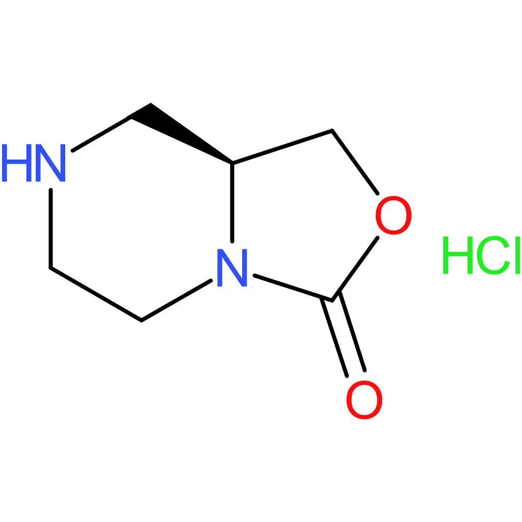 (8aS)-hexahydro-1H-[1,3]oxazolo[3,4-a]piperazin-3-one hydrochloride