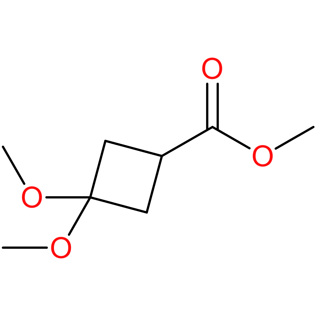 methyl 3,3-dimethoxycyclobutane-1-carboxylate