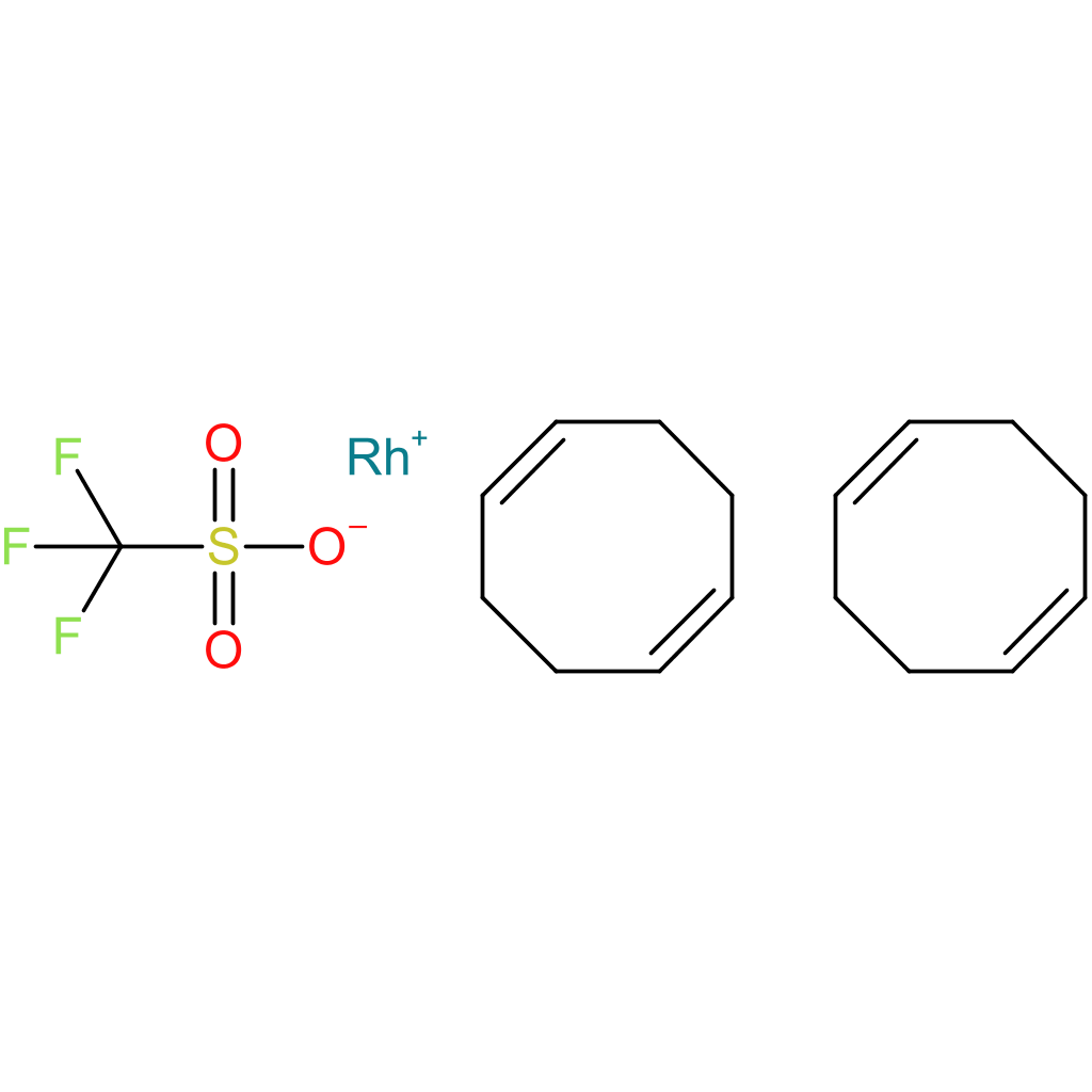 Bis(1,5-cyclooctadiene)rhodium(I) trifluoromethanesulfonate