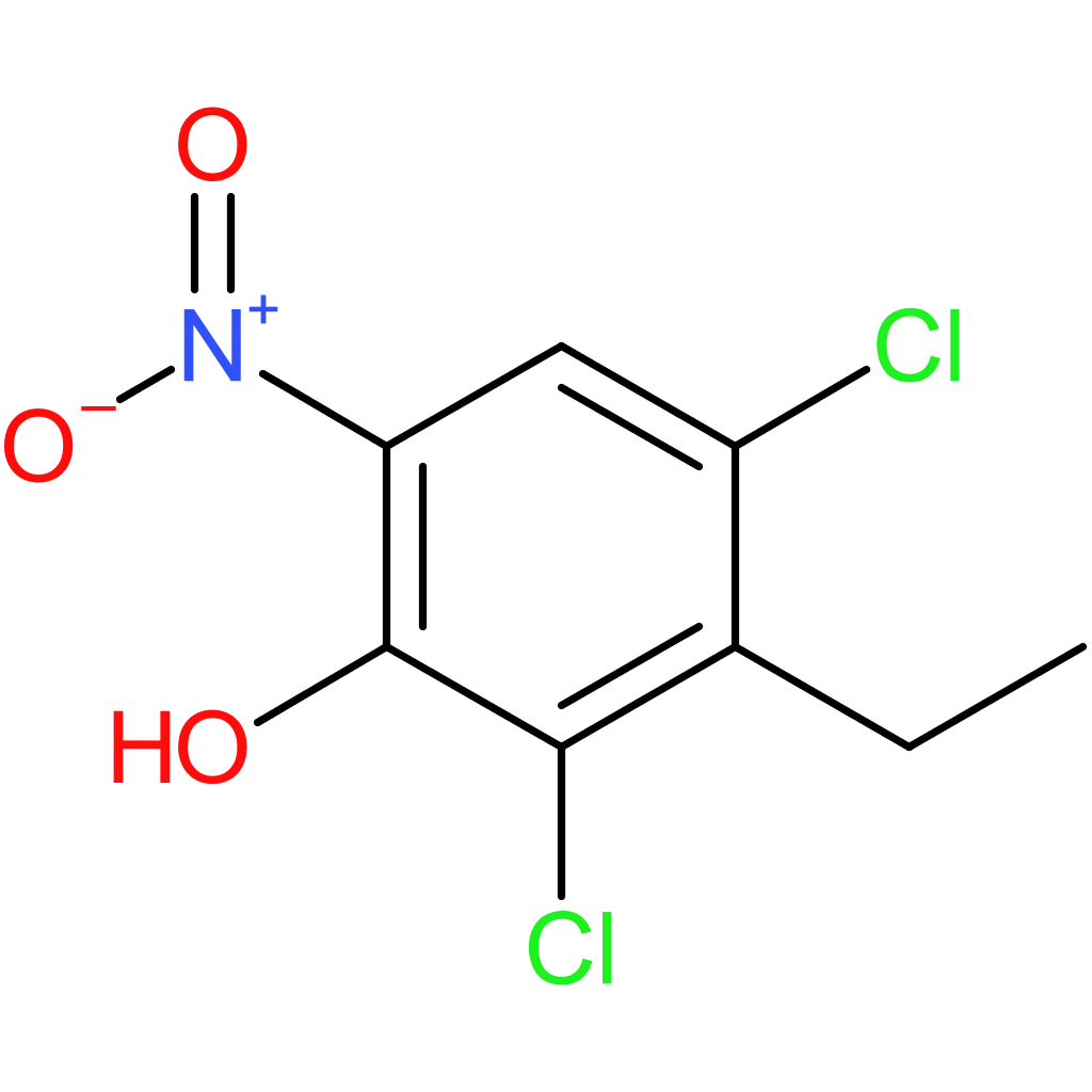 2,4-Dichloro-3-ethyl-6-nitrophenol,