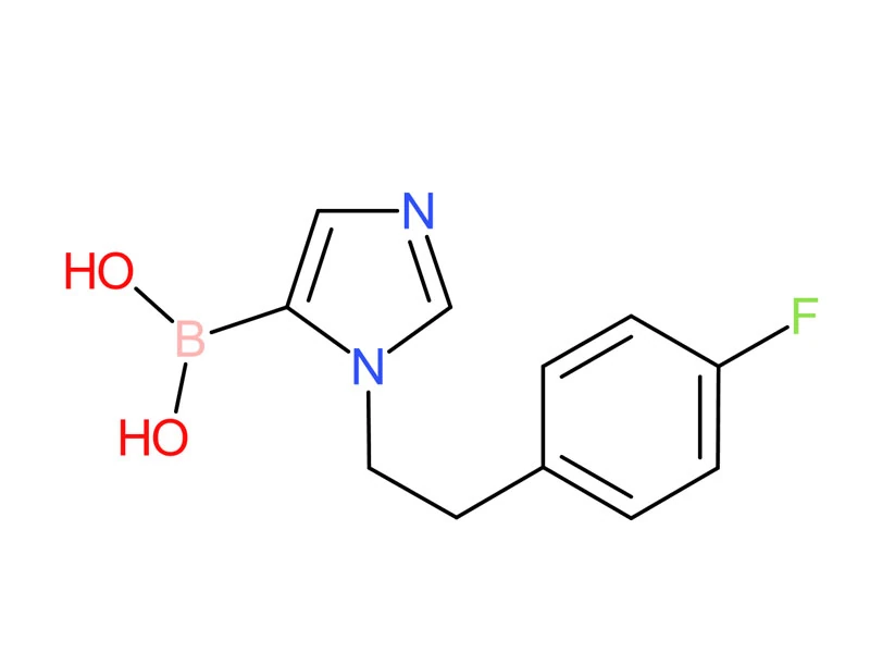 boronic acid b [1 [2 (4 fluorophenyl)ethyl] 1h imidazol 5 yl]