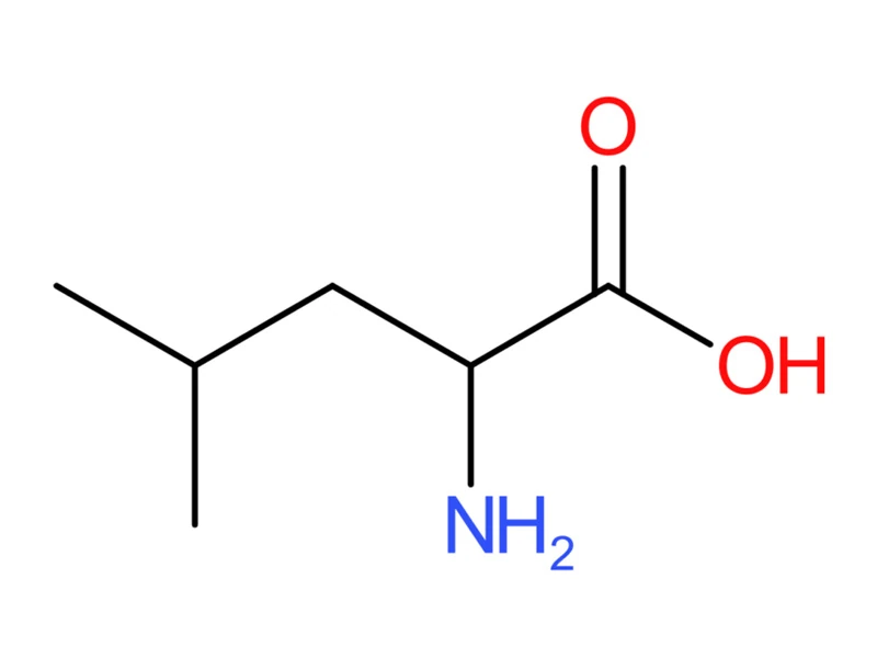 chemical structure of dl leucine (cas 328 39 2)